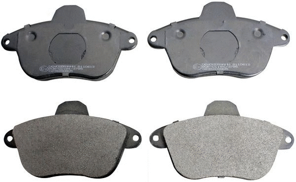 Brake Pad Set, disc brake (B110612)