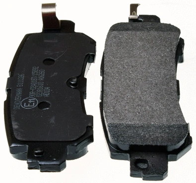 Brake Pad Set, disc brake (B111326)