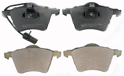 Brake Pad Set, disc brake (B110903)
