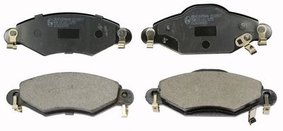 Brake Pad Set, disc brake (B110917)