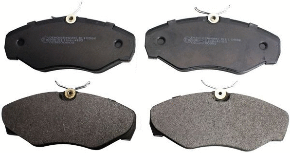 Brake Pad Set, disc brake (B110586)