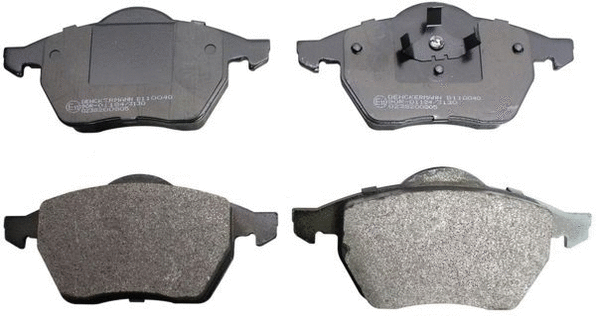 Brake Pad Set, disc brake (B110040)