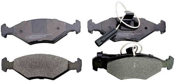Brake Pad Set, disc brake (B110178)