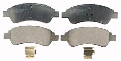 Brake Pad Set, disc brake (B110851)