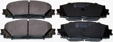 Brake Pad Set, disc brake (B111213)