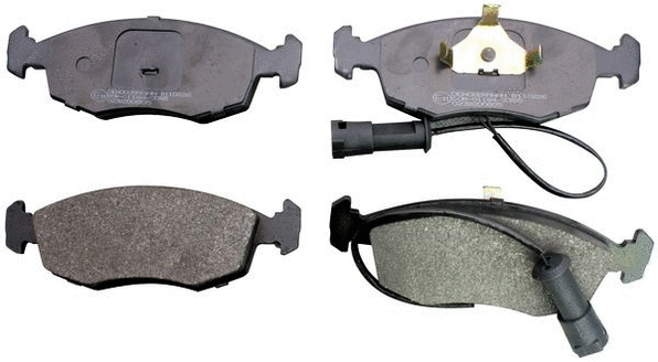 Brake Pad Set, disc brake (B110226)