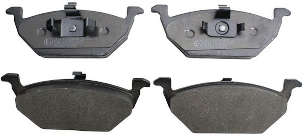 Brake Pad Set, disc brake (B110695)
