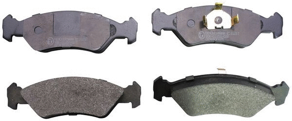 Brake Pad Set, disc brake (B110217)
