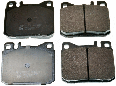 Brake Pad Set, disc brake (B111155)