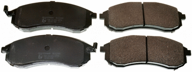 Brake Pad Set, disc brake (B111180)