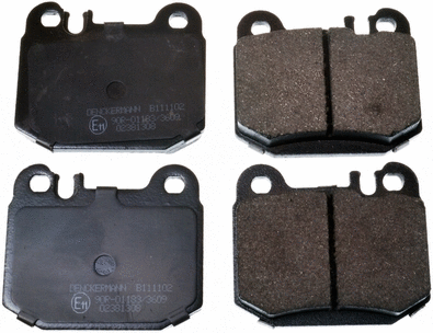 Brake Pad Set, disc brake (B111102)