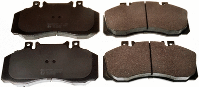 Brake Pad Set, disc brake (B111070)
