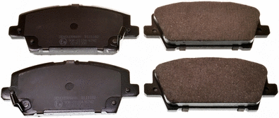 Brake Pad Set, disc brake (B111182)