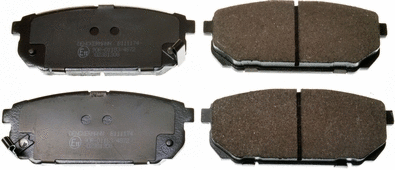 Brake Pad Set, disc brake (B111174)