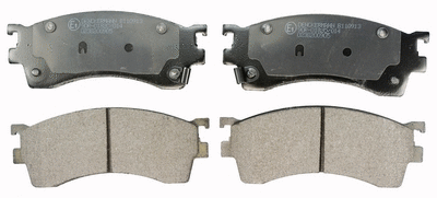 Brake Pad Set, disc brake (B110913)
