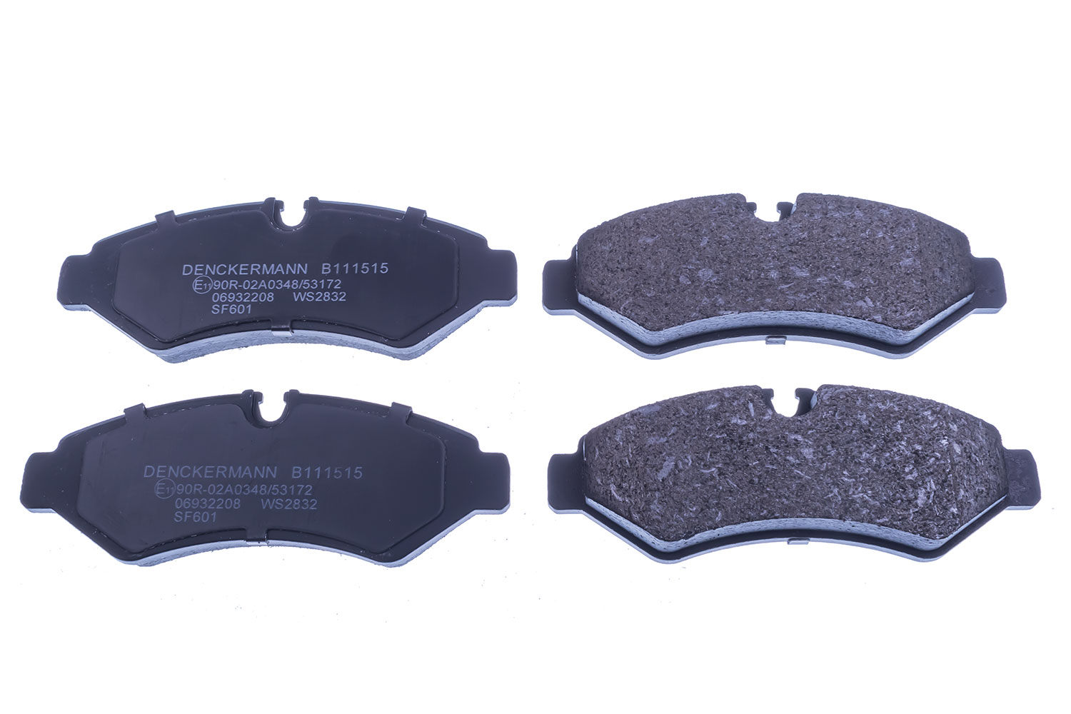 Brake Pad Set, disc brake (B111515)