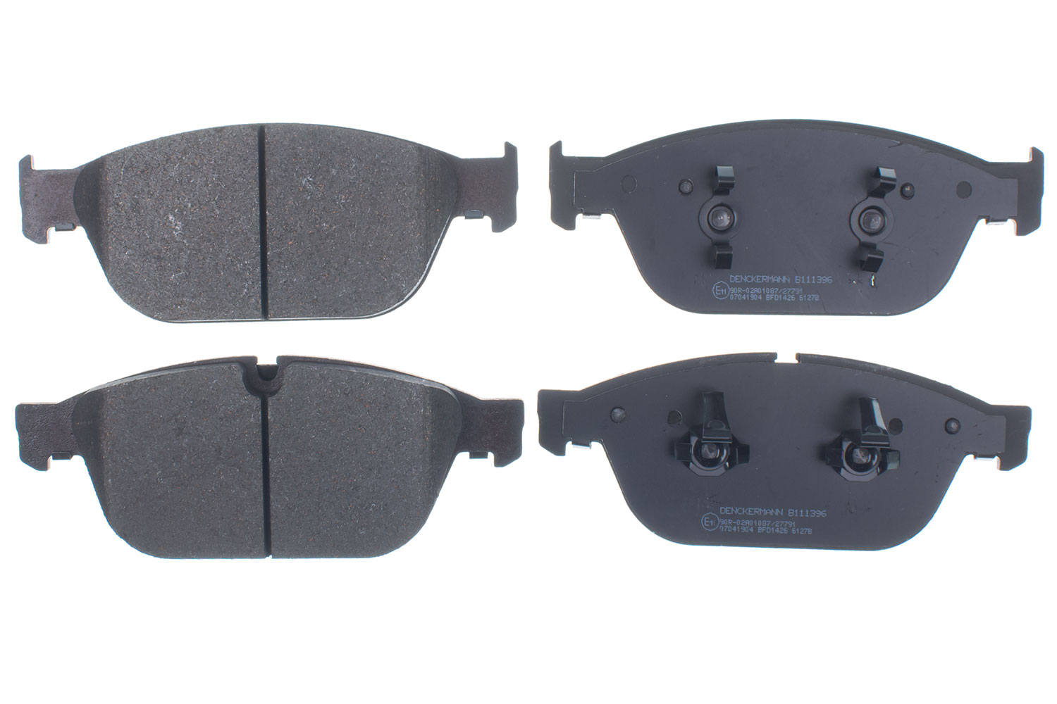 Brake Pad Set, disc brake (B111396)