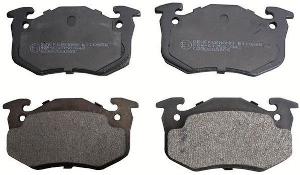Brake Pad Set, disc brake (B110660)