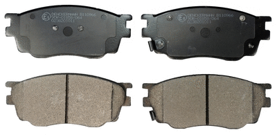 Brake Pad Set, disc brake (B110966)