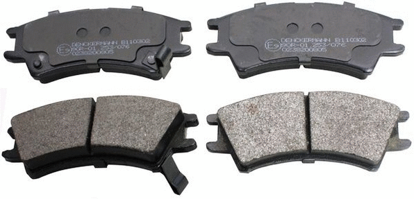 Brake Pad Set, disc brake (B110302)