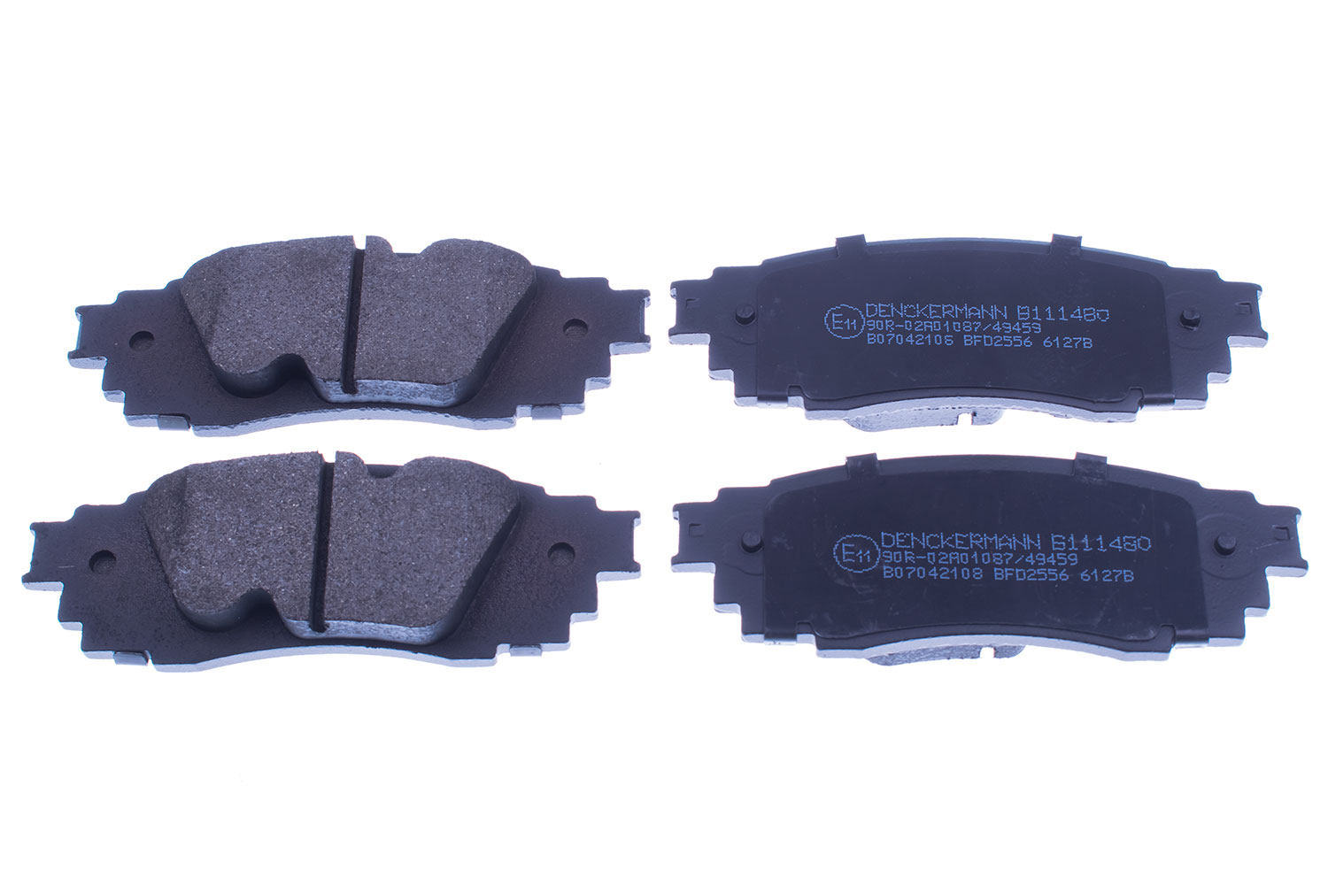 Brake Pad Set, disc brake (B111480)