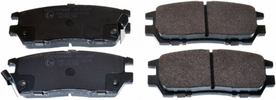 Brake Pad Set, disc brake (B111089)