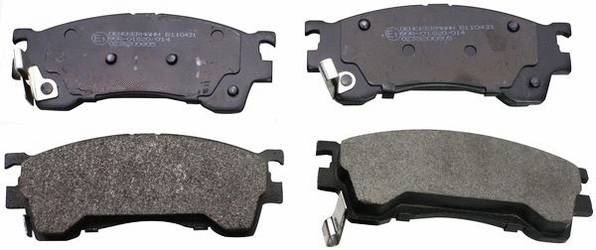 Brake Pad Set, disc brake (B110431)