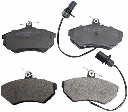 Brake Pad Set, disc brake (B110042)