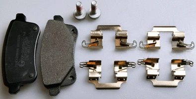 Brake Pad Set, disc brake (B111323)