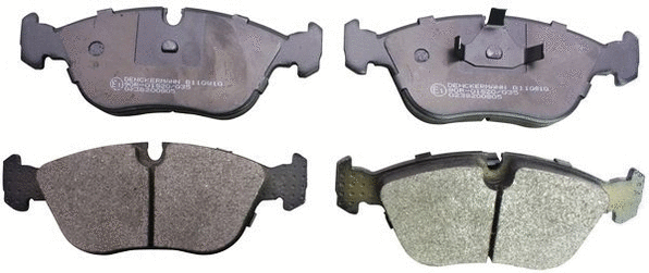 Brake Pad Set, disc brake (B110810)
