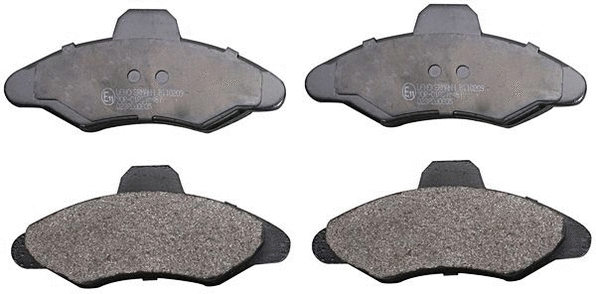 Brake Pad Set, disc brake (B110209)