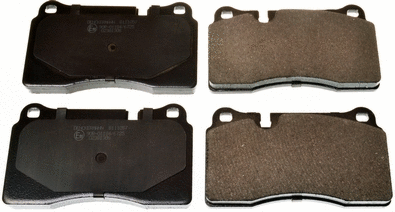 Brake Pad Set, disc brake (B111057)