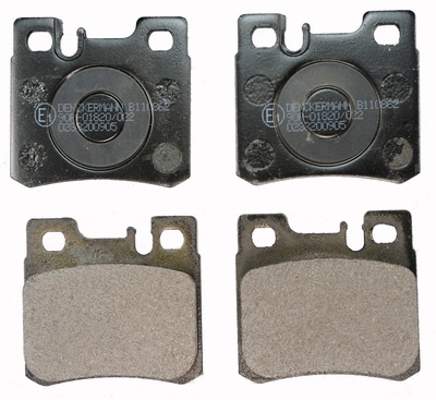 Brake Pad Set, disc brake (B110862)