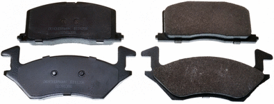 Brake Pad Set, disc brake (B111206)