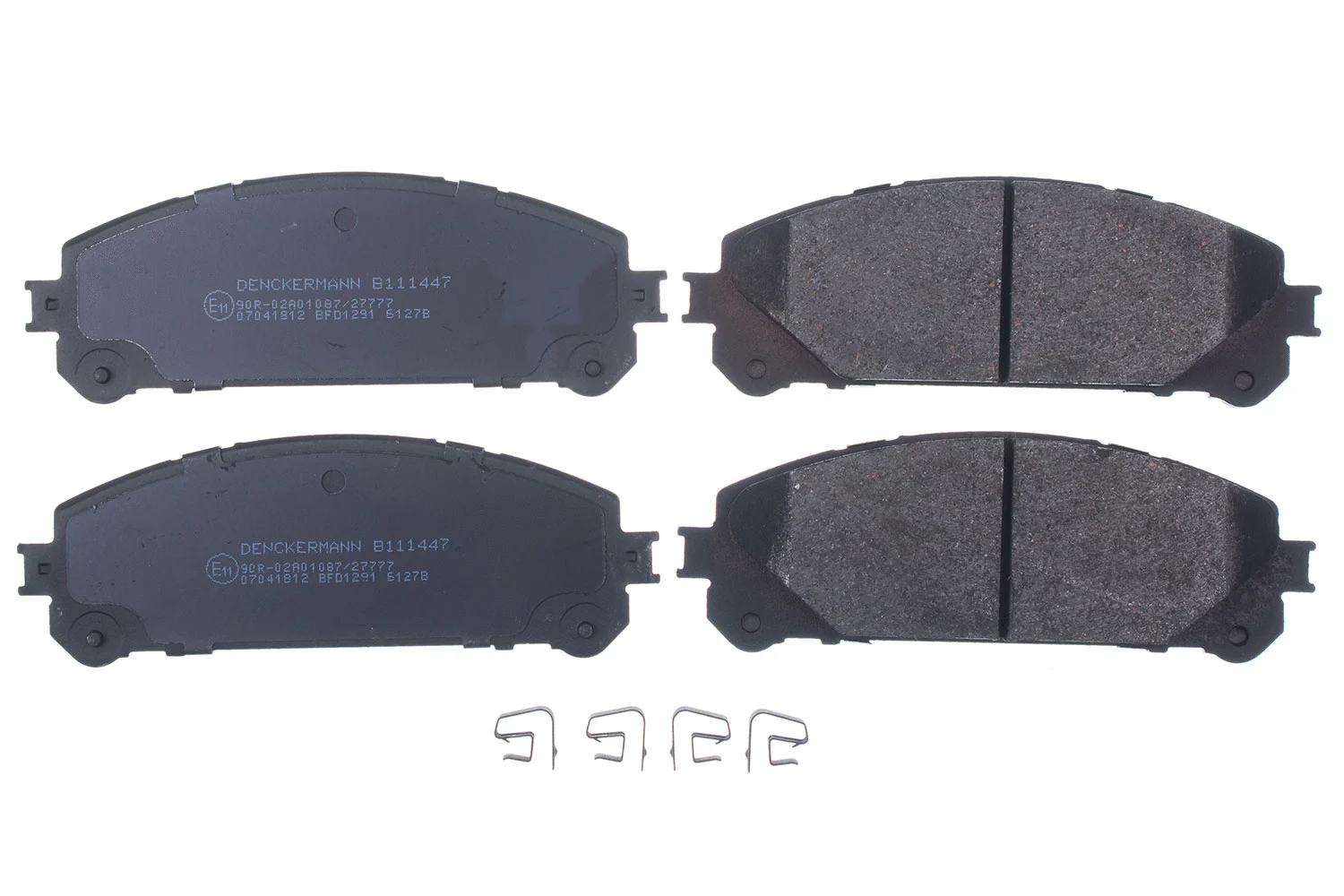 Brake Pad Set, disc brake (B111447)