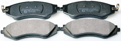 Brake Pad Set, disc brake (B111234)