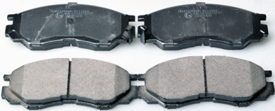 Brake Pad Set, disc brake (B111264)