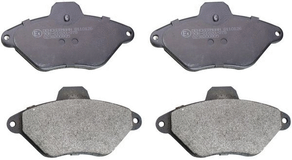 Brake Pad Set, disc brake (B110126)