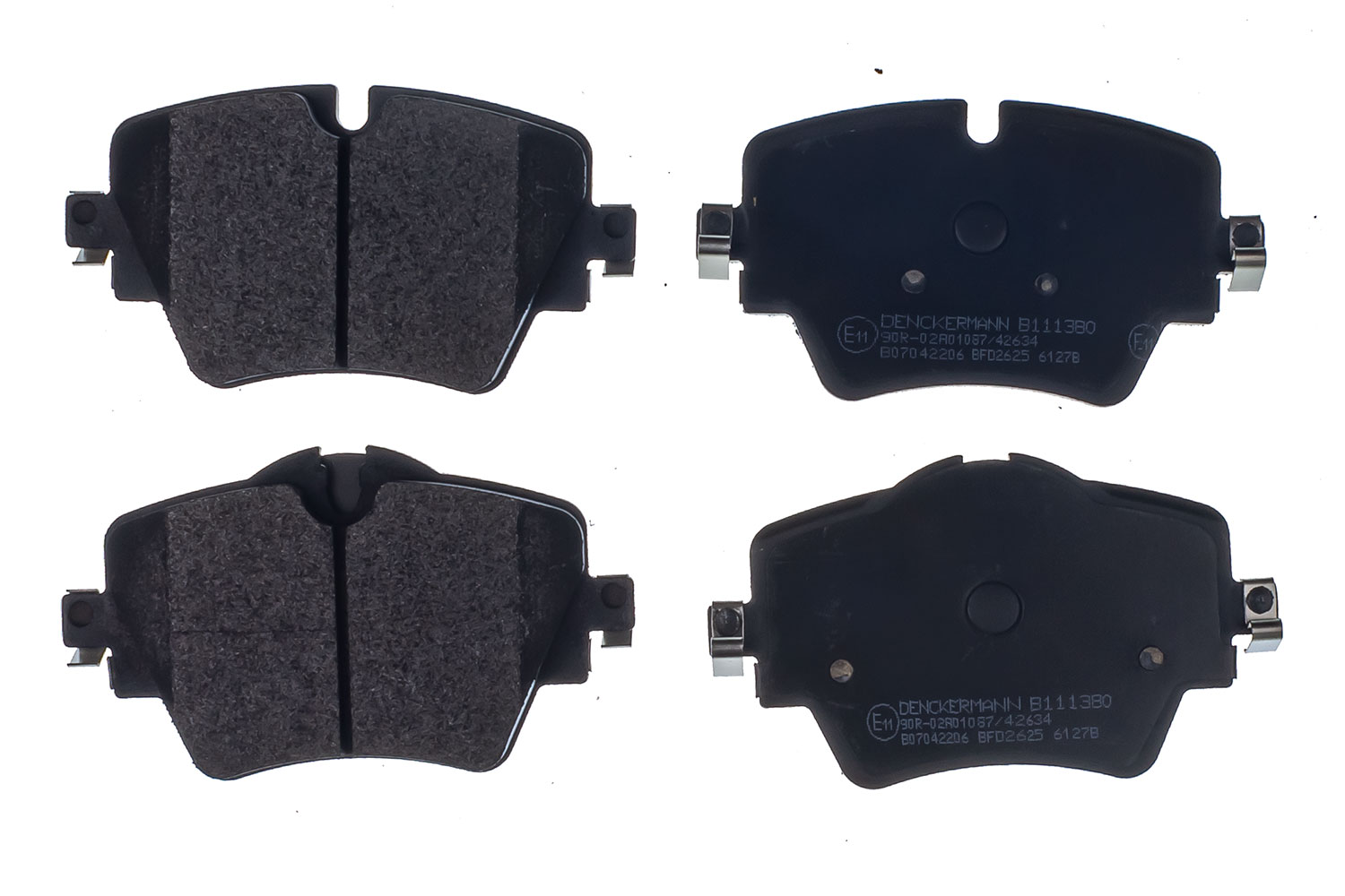 Brake Pad Set, disc brake (B111380)