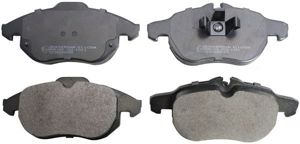 Brake Pad Set, disc brake (B110584)
