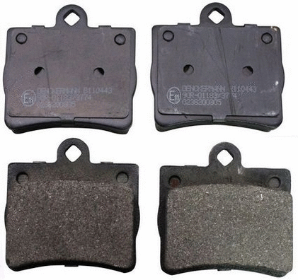 Brake Pad Set, disc brake (B110443)