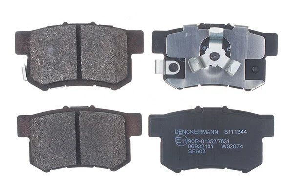 Brake Pad Set, disc brake (B111344)