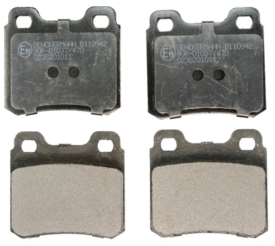Brake Pad Set, disc brake (B110942)