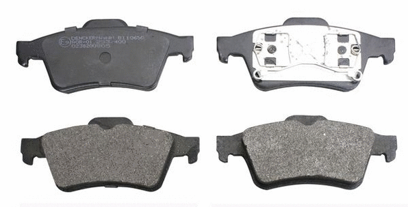 Brake Pad Set, disc brake (B110650)