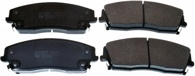Brake Pad Set, disc brake (B111201)