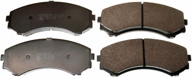 Brake Pad Set, disc brake (B111162)