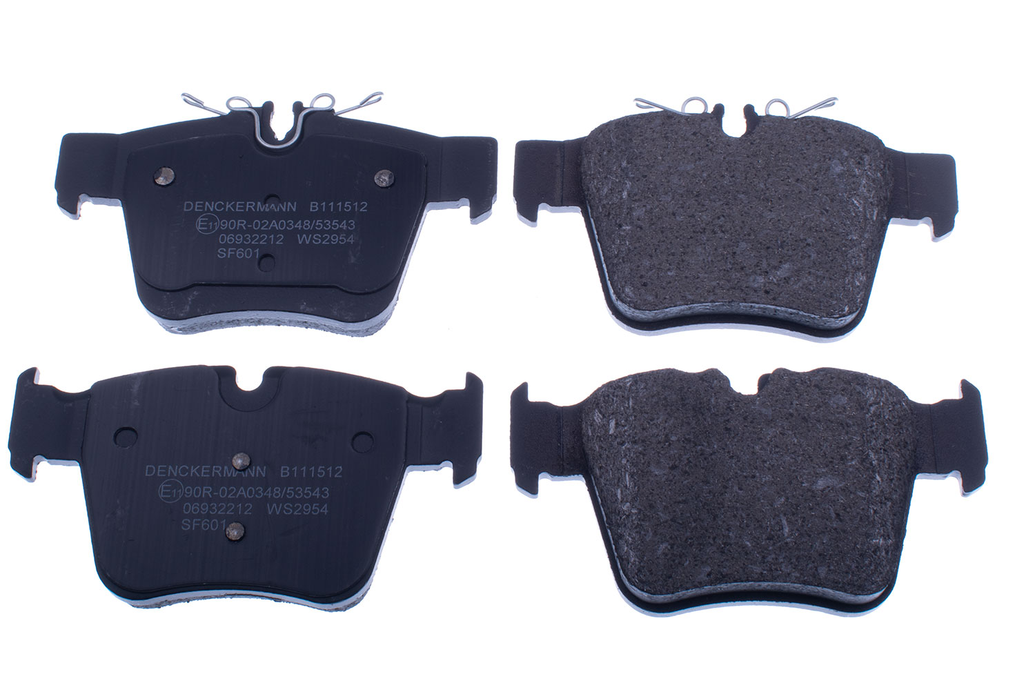 Brake Pad Set, disc brake (B111512)