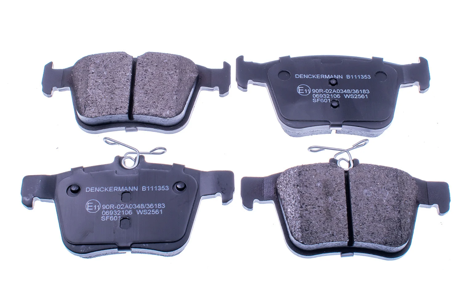 Brake Pad Set, disc brake (B111353)