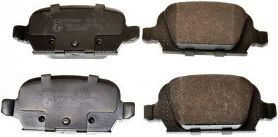 Brake Pad Set, disc brake (B111100)