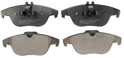 Brake Pad Set, disc brake (B110953)